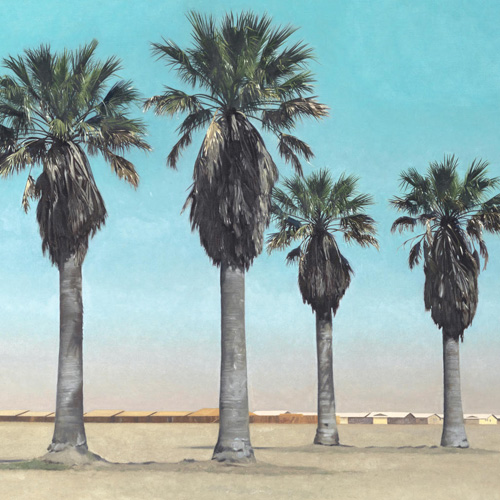 Robert Bechtle, Four Palm Trees, 1969