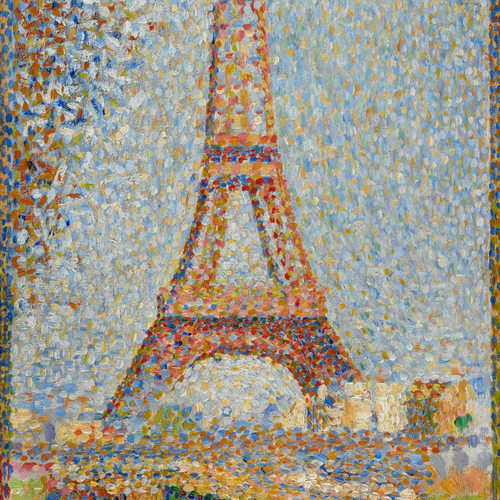 Georges Seurat, Eiffel Tower, ca. 1889