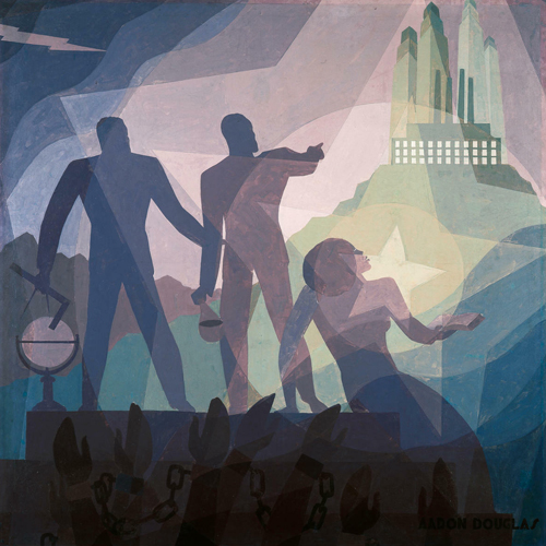 Aaron Douglas, Aspiration, 1936