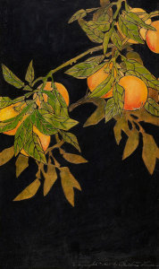 Bertha Lum - Branch of Oranges, 1925