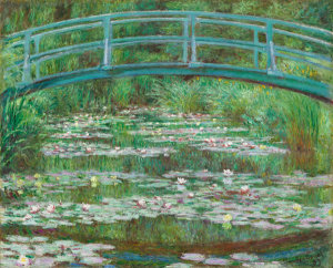 Claude Monet - The Japanese Footbridge, 1899