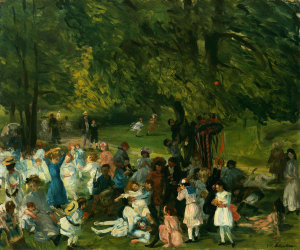 William Glackens - May Day, Central Park, ca. 1904