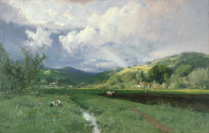 William Keith - Spring Landscape, 1893