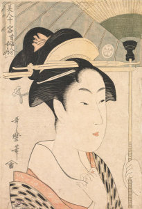 Kitagawa Utamaro - Wife of a Virtuous Man, ca. 1797-1800