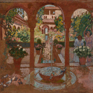 Théo van Rysselberghe - Garden of the Generalife in Granada, 1913
