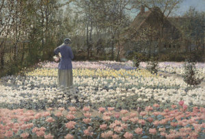 George Hitchcock - Tulip Culture, 1889