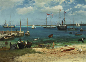 Albert Bierstadt - Nassau Harbor, ca. 1877
