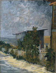Vincent van Gogh - Shelter on Montmartre, ca. 1886