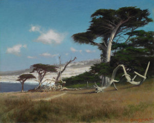 Charles Dorman Robinson - Cypress Point, Monterey County, 1909