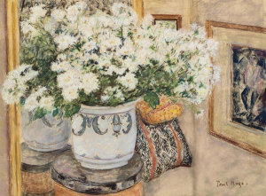 Paul Lucien Maze - Chrysanthemums, ca. 1940