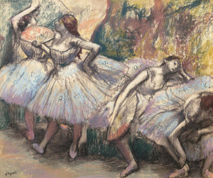 Edgar Degas - Danseuses (Dancers), ca. 1897-1901