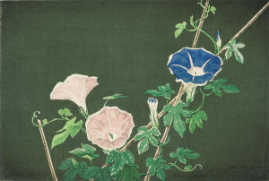 Kobayashi Kiyochika - Morning Glories, 1877