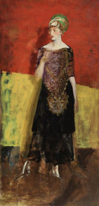 Robert Henri - "O" in Persian Costume, 1913