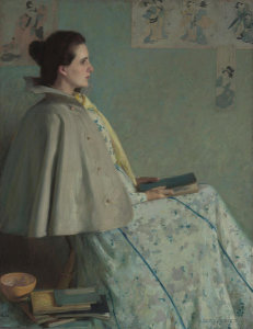 Albert Herter - Woman Reading, ca. 1898