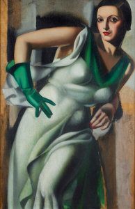 Tamara de Lempicka - Woman with a Green Glove, 1928