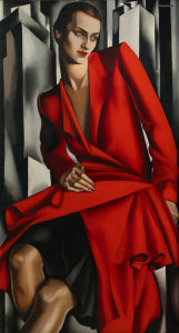 Tamara de Lempicka - Portrait of Mrs. Rufus Bush, 1929