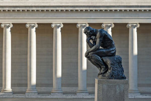 Legion of Honor - Rodin’s The Thinker and the Court of Honor columns