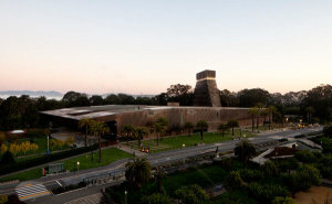 de Young - A Museum in Golden Gate Park at dusk