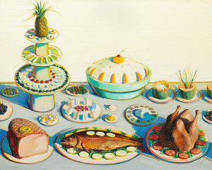 Wayne Thiebaud - Buffet, 1972–1975