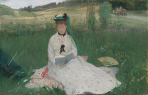 Berthe Morisot - Reading, 1873