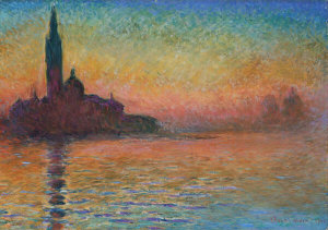 Claude Monet - San Giorgio Maggiore by Twilight, 1908