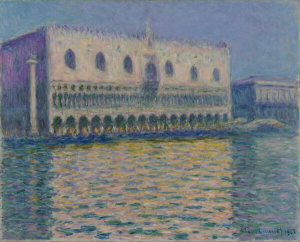 Claude Monet - The Doge's Palace (Le palais ducale), 1908
