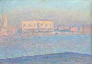 Claude Monet - The Palazzo Ducale Seen from San Giorgio Maggiore, 1908