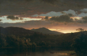 Frederic Edwin Church - Twilight, 1858