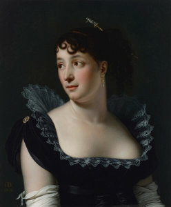 Anne-Louis Girodet de Roussy-Trioson - Portrait of Madame Bertin de Veaux, 1806