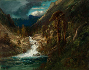 William Keith - Hetch Hetchy Side Canyon II, ca. 1908