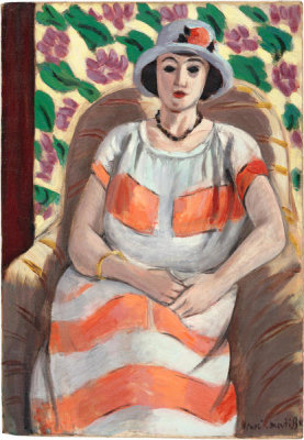 Henri Matisse - Young Woman in Pink (La Jeune Femme en Rose), 1923
