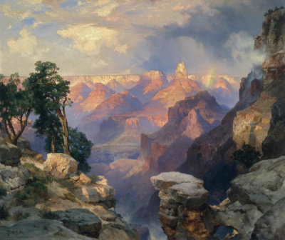 Thomas Moran - Grand Canyon with Rainbow, 1912