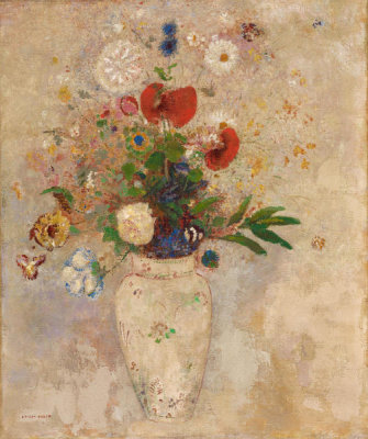 Odilon Redon - Vase of Flowers, 1901