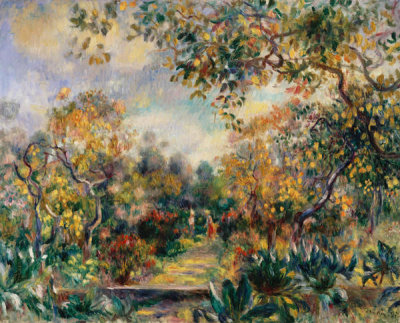 Pierre-Auguste Renoir - Landscape at Beaulieu, ca. 1893