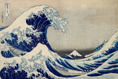 Katsushika Hokusai - Cresting Wave Off the Coast of Kanagawa, ca. 1830-1832