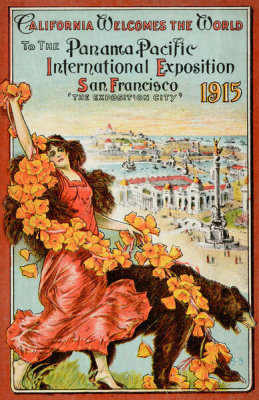 Exposition Pub Co. - California Welcomes the World to the Panama-Pacific International Exposition