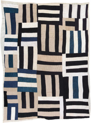 Plummer T. Pettway - “Roman Stripes” Variation, ca. 1967