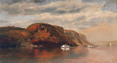 John George Brown - On the Hudson, 1867