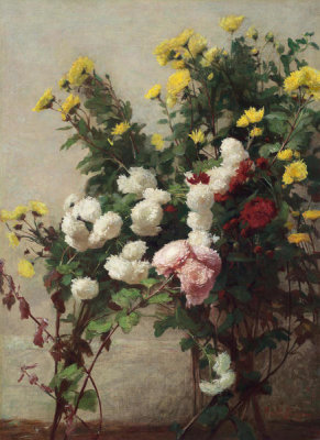 George Cochran Lambdin - Flower Study, 1877