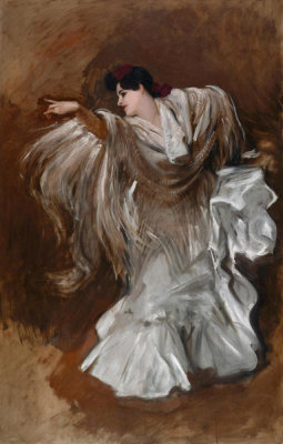 John Singer Sargent - La Carmencita Dancing, 1890
