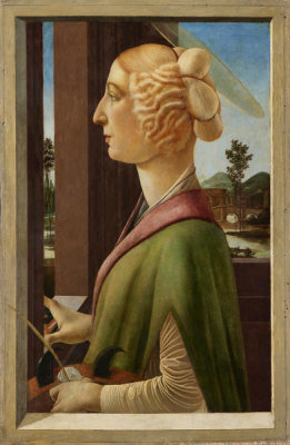 Sandro Botticelli - Portrait of a Lady, ca. 1475