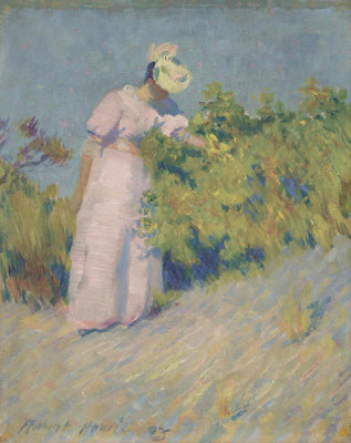 Robert Henri - Woman in Pink, 1893