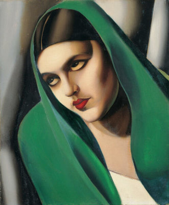 Tamara de Lempicka - The Green Veil, 1924