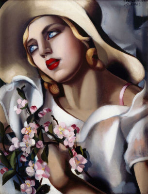 Tamara de Lempicka - The Straw Hat, 1930