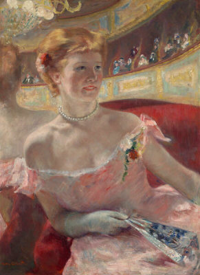 Mary Cassatt - Woman in a Loge, 1879