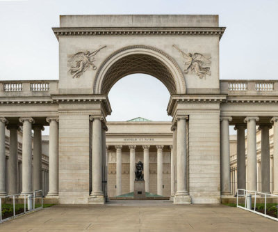 Legion of Honor - Front façade portico