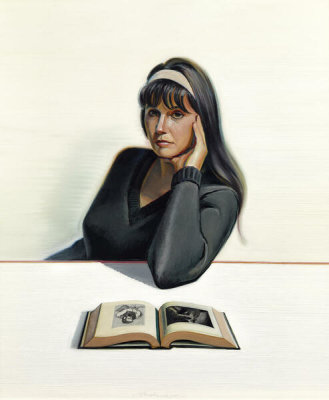 Wayne Thiebaud - Betty Jean Thiebaud and Book, 1965–1969