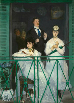 Édouard Manet - The Balcony, 1868–1869