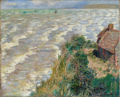 Claude Monet - Rising Tide at Pourville (Marée montante à Pourville), 1882