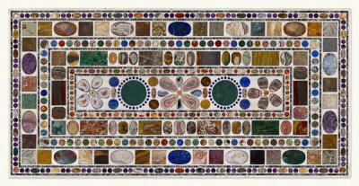 Giacomo Raffaelli - The Londonberry table top, ca. 1805